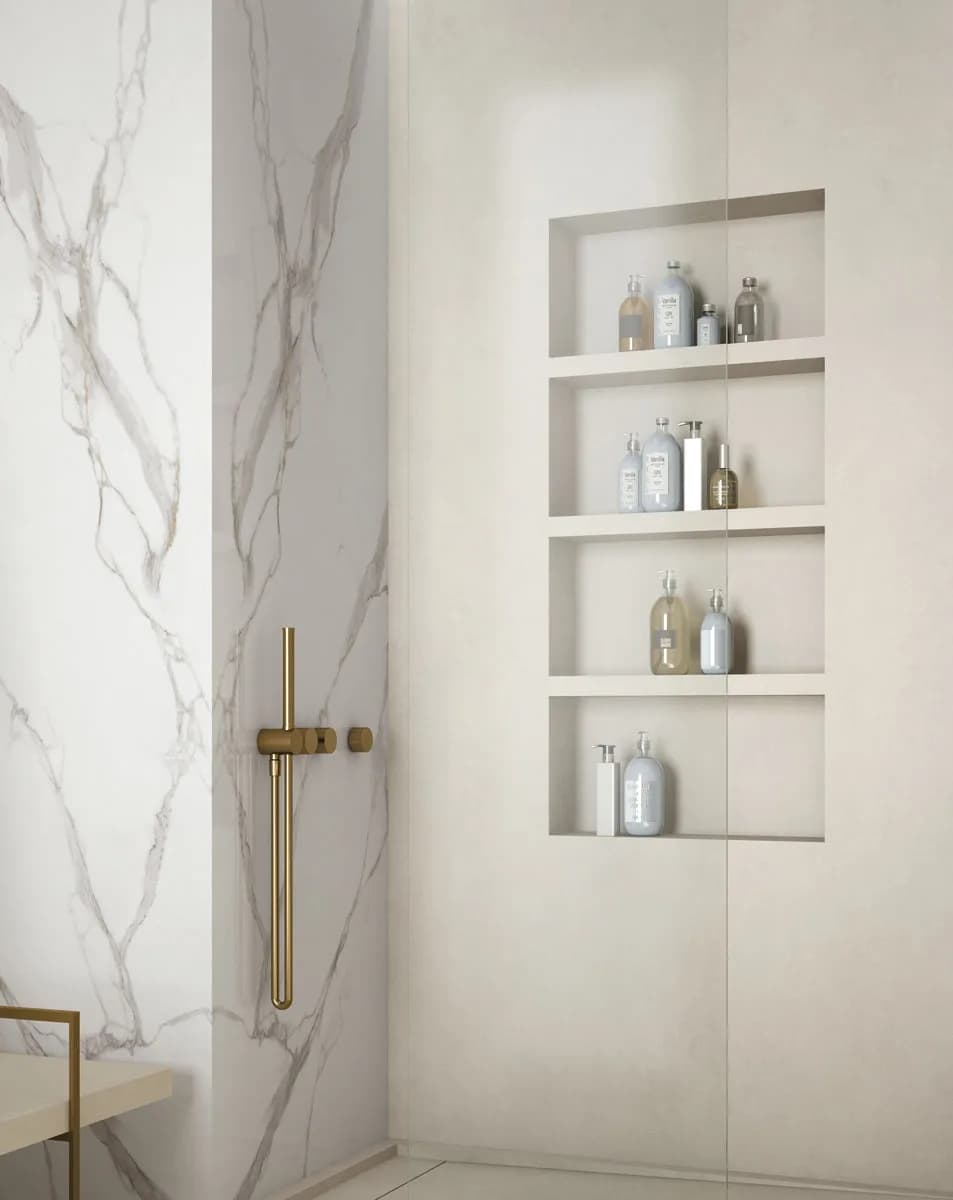 Calacatta Oro installed