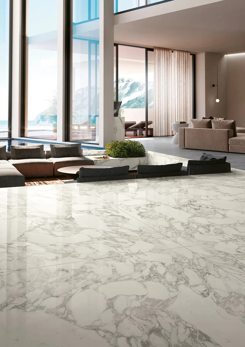 Calacatta Magnifico installed